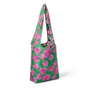 DVF for Target poppy reusable tote bag limited edition collection